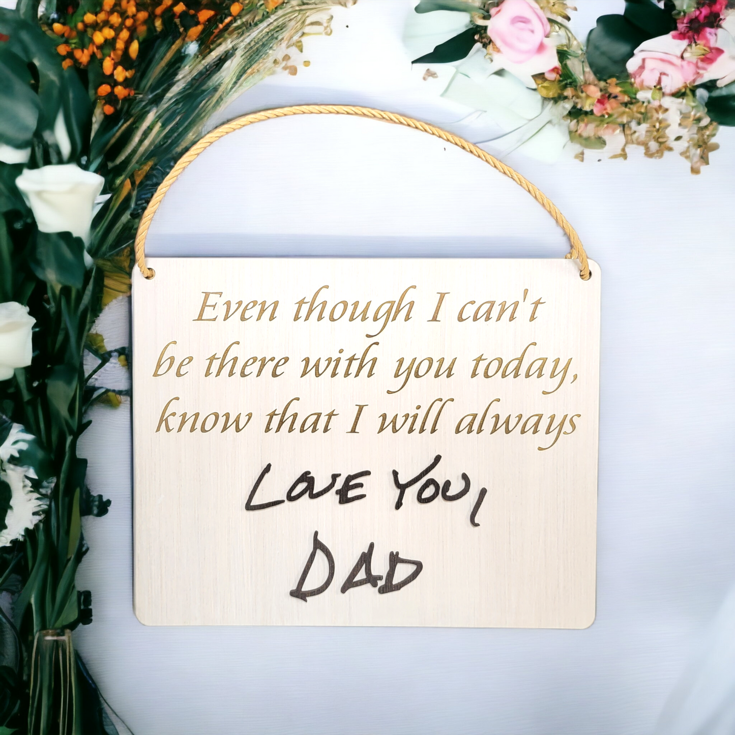 Loved Ones Handwriting - Save A Seat - Memorial - Wedding Gift